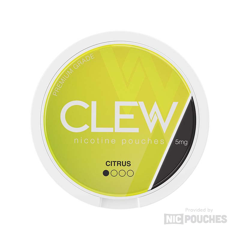 Clew Citrus Nic Pouches | Zesty & Refreshing