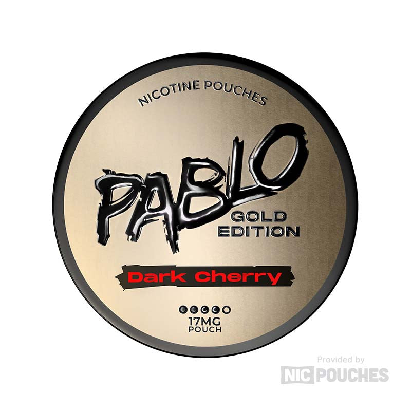 Pablo Gold Edition Dark Cherry | Rich Fruit Nic Pouches