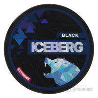 iceberg medium nicotine pouches 20mg black