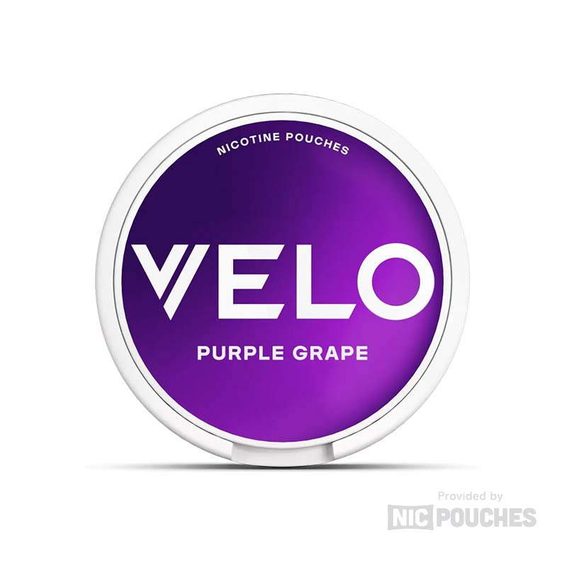 VELO Purple Grape Nic Pouches | Bold Dark Grape Flavour