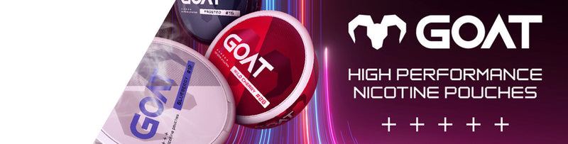 GOAT Nicotine Pouches - Premium Tobacco-Free Nicotine with Bold Flavours and High Performance