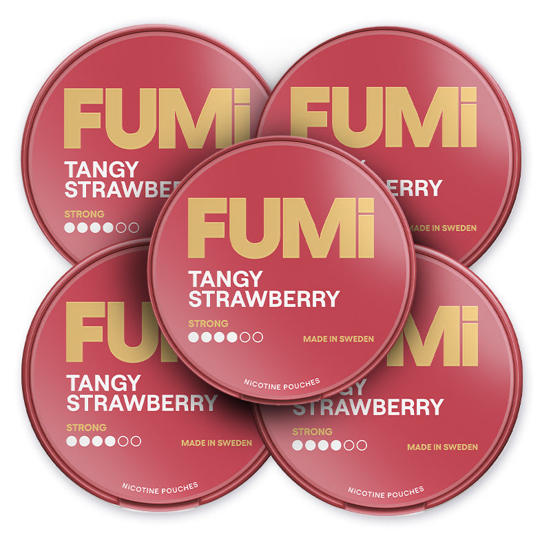 FUMI Tangy Strawberry 8mg Bundle (20-Pack)