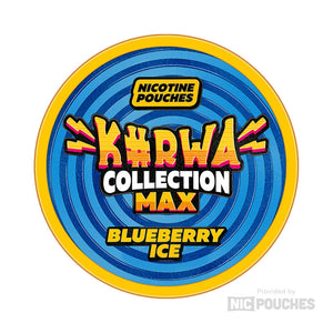 Kurwa Collection Max Blueberry Ice