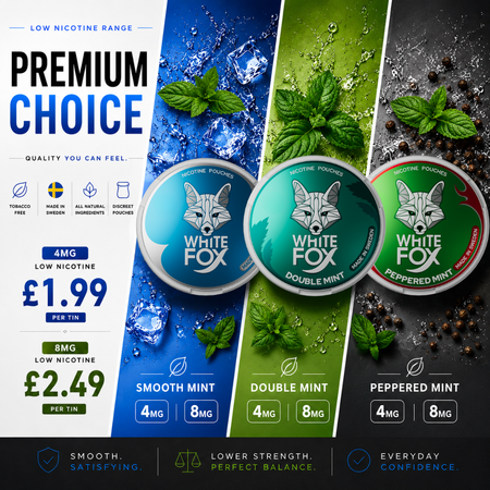 All New White Fox Flavours