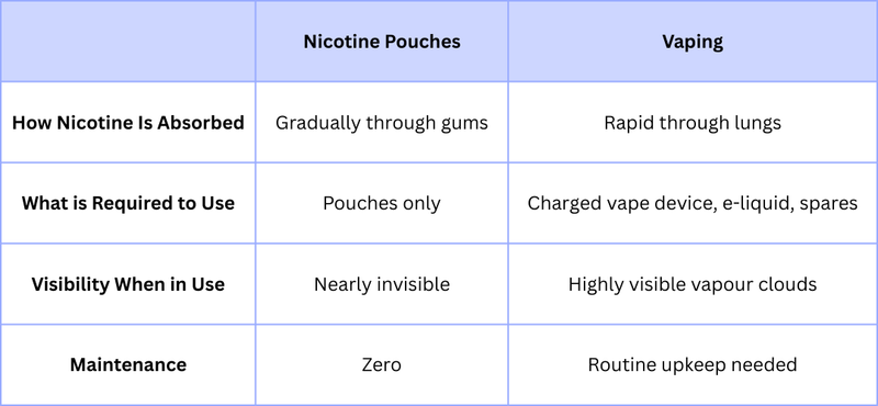 Nicotine Pouches vs Vapes: Are Nicotine Pouches Better Than Vaping? Nicotine Pouches vs Vapes: Are Nicotine Pouches Better Than Vaping?
