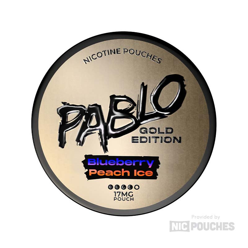 Pablo Gold Edition Blueberry Peach Ice