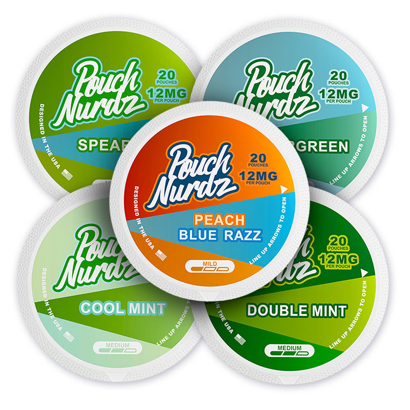 Pouch Nurdz Mint Mix Bundle (10-Pack)