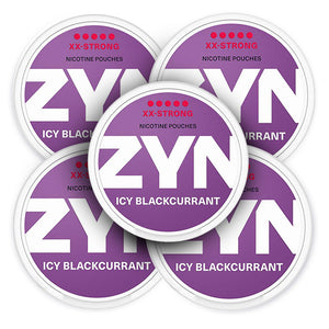 ZYN Icy Blackcurrant 12.5mg Bundle (20-Pack)