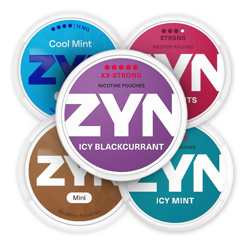 ZYN Mint & Berry Strength Variety Bundle (20-Pack)