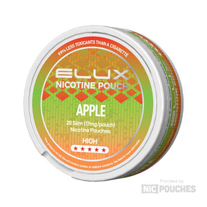 elux nicotine pouches apple 17mg