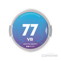 77 V B Edition Light Arctic Berry 5mg Nicotine Pouches