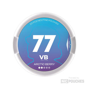 77 V B Edition Light Arctic Berry 5mg Nicotine Pouches