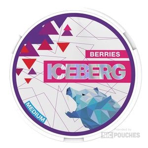 iceberg medium nicotine pouches 20mg berries