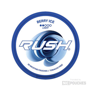 Rush Berry Ice Light Nicotine Pouches