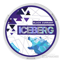 iceberg medium nicotine pouches 20mg black currant