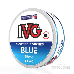 ivg nicotine pouches 15mg blue