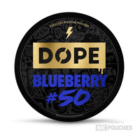 dope nicotine pouches 50mg blueberry