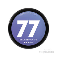 77 Medium Blueberry Ice 10mg Nicotine Pouches