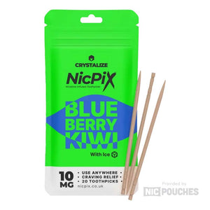 NicPix BlueberryKiwi 10mg Nicotine Toothpicks