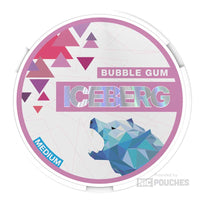 iceberg medium nicotine pouches 20mg bubble gum