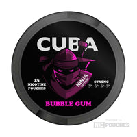 cuba ninja nicotine pouches 30mg bubble gum