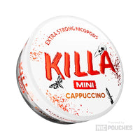 killa mini nicotine pouches 16mg cappuccino