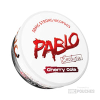 pablo exclusive nicotine pouches 50mg cherry cola