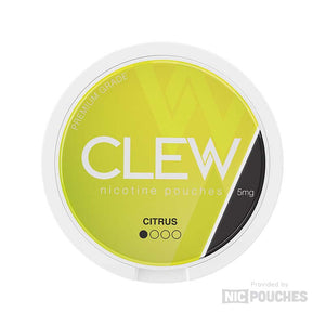 Clew Citrus 5mg Nicotine Pouches