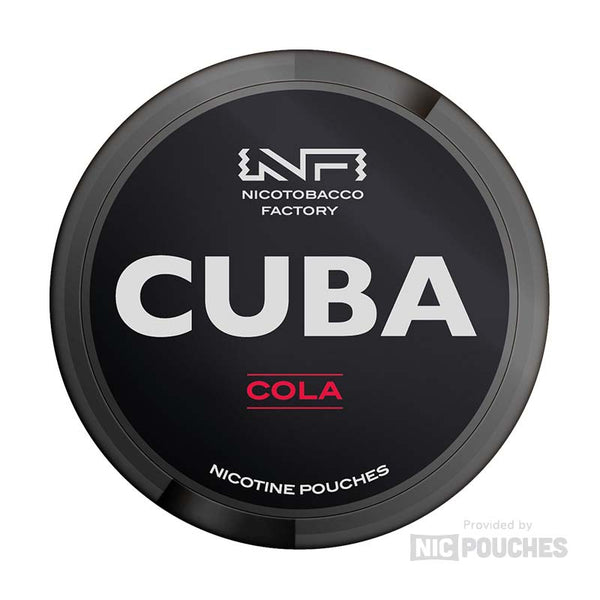 cuba black nicotine pouches 66mg cola