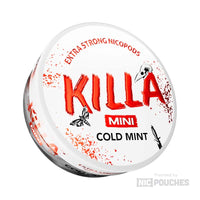 killa mini nicotine pouches 16mg cold mint