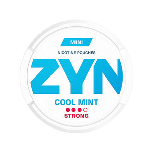 zyn mini nicotine pouches 6mg cool mint