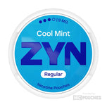 ZYN Cool Mint nicotine pouches pack with cooling peppermint and satisfying nicotine buzz, available in multiple strengths.