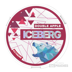 iceberg extreme nicotine pouches 50mg double apple