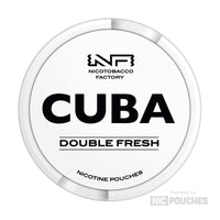 cuba white nicotine pouches 25mg double fresh