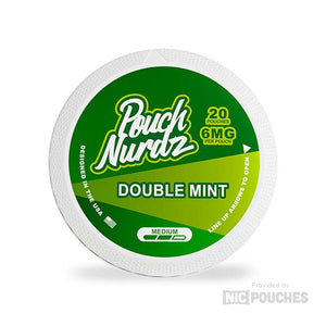 Pouch Nurdz New Double Mint 6mg Nicotine Pouches