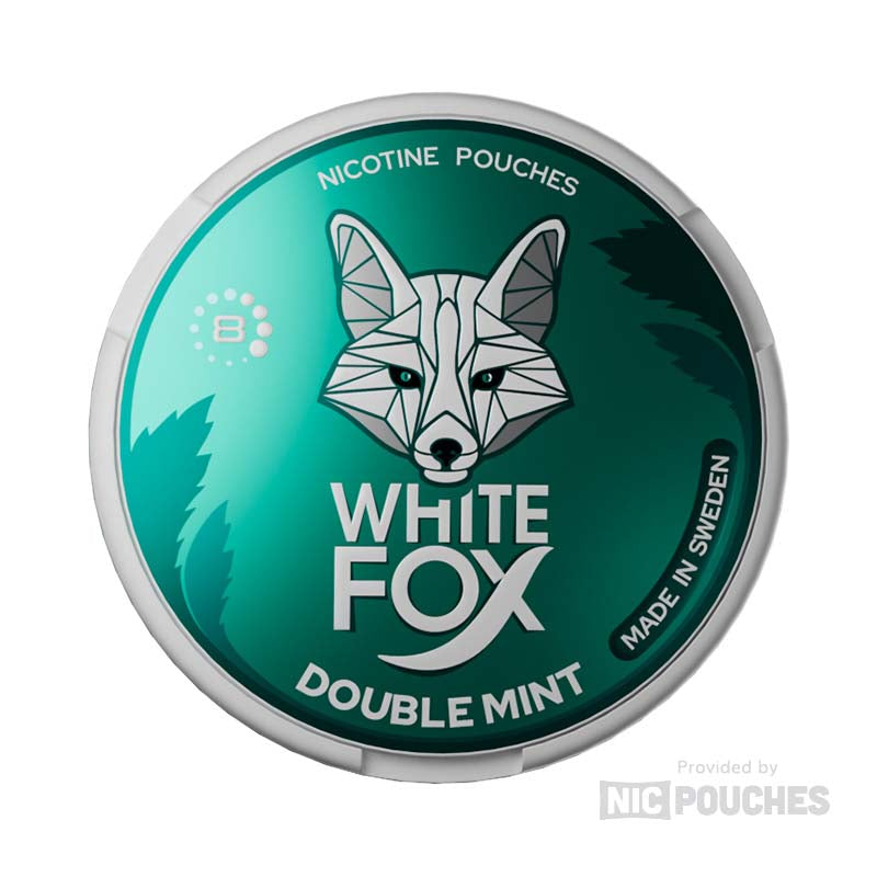 White Fox Double Mint 8mg