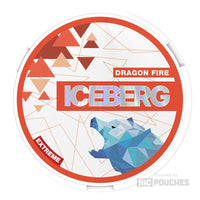 iceberg extreme nicotine pouches 50mg dragon fire