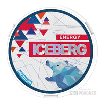 iceberg medium nicotine pouches 20mg energy