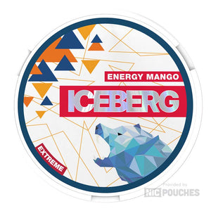 iceberg extreme nicotine pouches 50mg energy mango