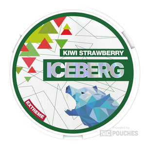 iceberg medium nicotine pouches 20mg kiwi strawberry