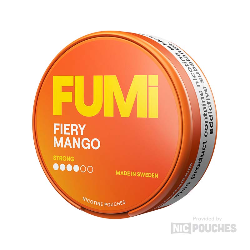 Fumi Nic Pouches Fiery Mango 8mg Nicotine Pouches
