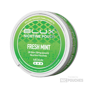 elux nicotine pouches fresh mint 10mg