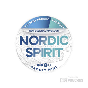 Frosty Mint nordic spirit nic pouches