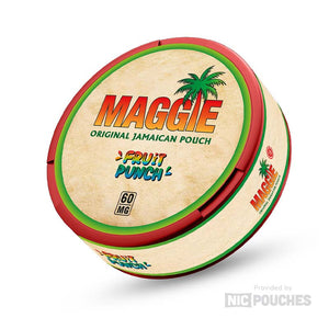 Maggie Original Jamaican Fruit Punch 60mg Nicotine Pouch