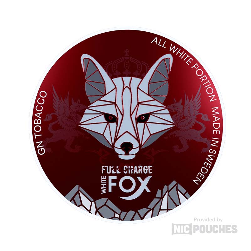 White Fox Full Charge 16.5mg Nicotine Pouches