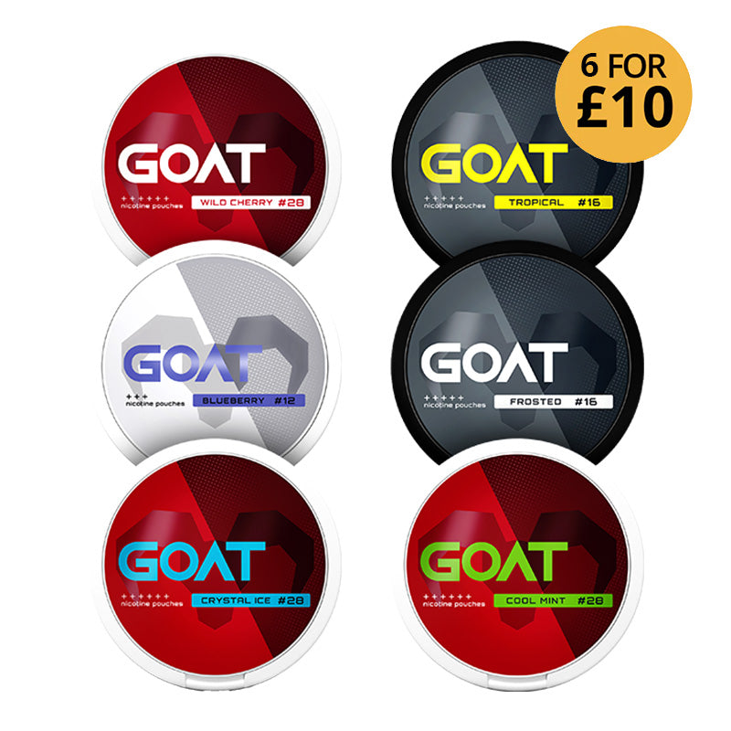 GOAT Mixed Flavours (6-Pack)