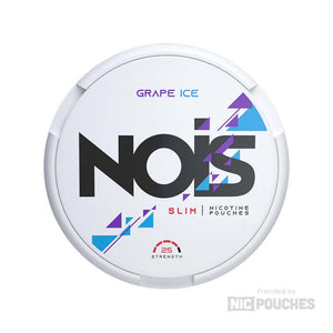 nois nicotine pouches 25mg grape ice