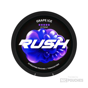 RUSH Grape Ice 30mg Extreme Nicotine Pouch