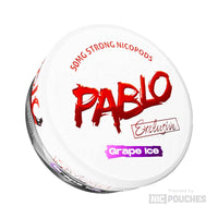 pablo exclusive nicotine pouches 50mg grape ice