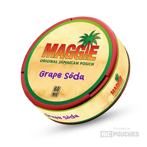 Maggie Grape Soda Original Jamaican 60mg Nicotine Pouch